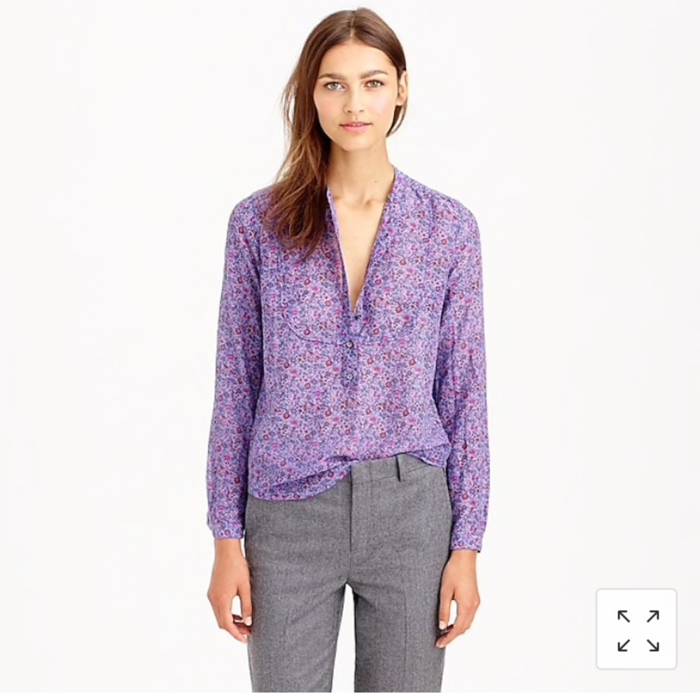 JCrew Liberty of London Popover